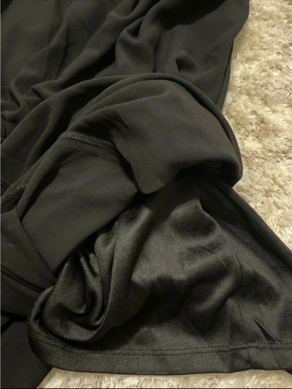 Iris black mesh Jumpsuit with shorts size small
